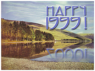  Glückwunsch-Karte 1999  |  »St.Mary's Loch / Scotland« 