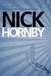  Nick Hornby’s Buch  »ABOUT A BOY«  (Test Book Cover) 