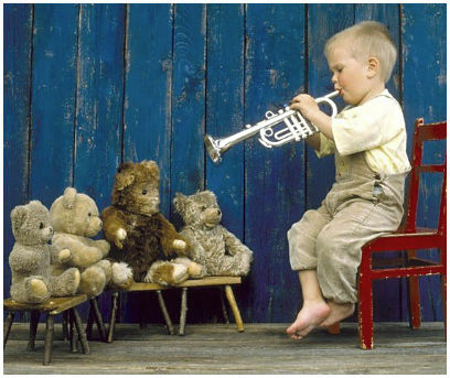  Konzert für Trompete und 4 Teddy-Bären. 